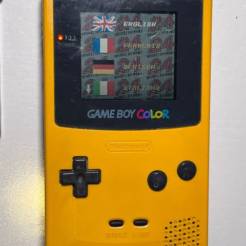 Gameboy Color (Gul)