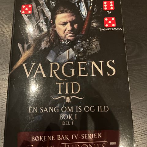 Bok 1 del 1 og 2 i Game of Thrones serien