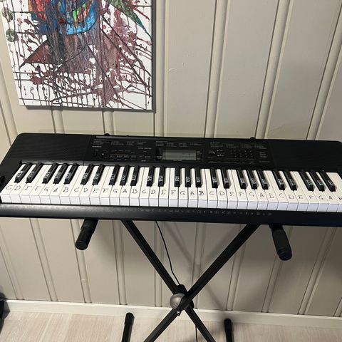 Casio ctk-3200 med stativ