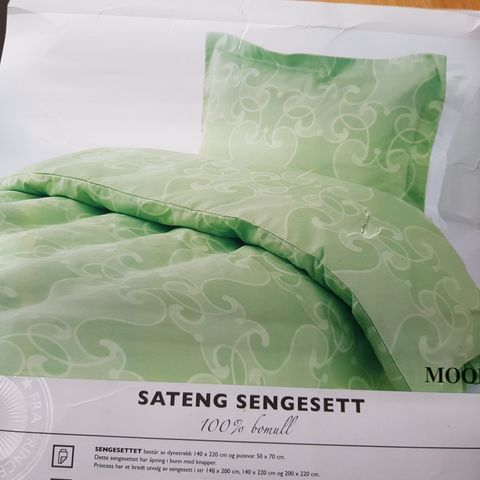 Damask Sateng sengesett