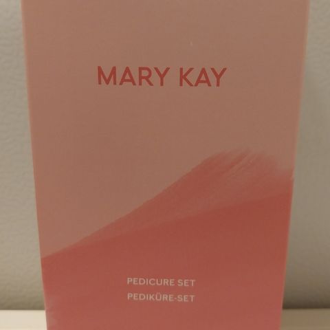 Pedikyr sett fra Mary Kay