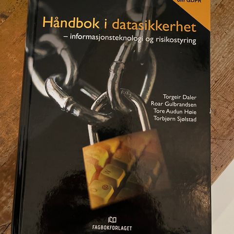 Håndbok i datasikkerhet