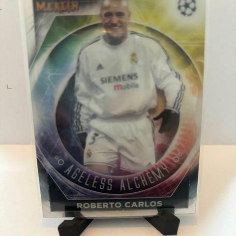 Roberto Carlos Fotballkort