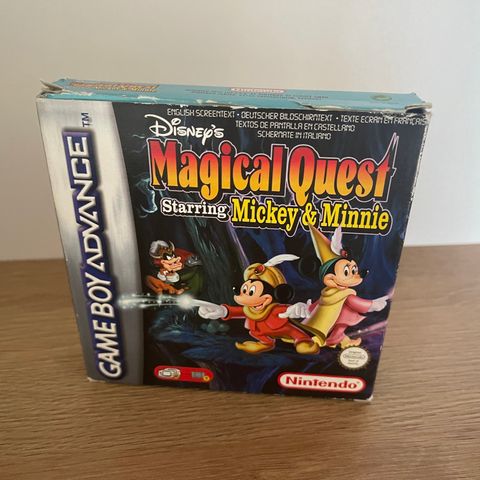 Magical Quest starring Mickey and Minnie(Gameboy advance)