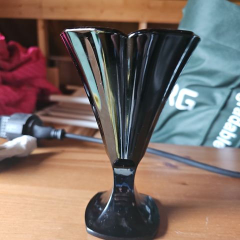 Luminarc svart vase