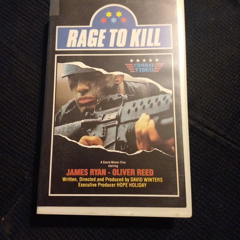 Rage to kill VHS BB