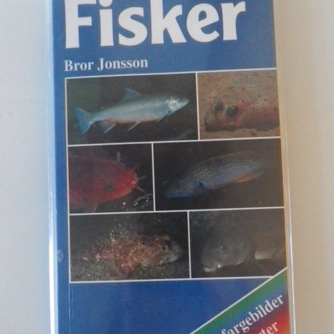 Fisker, fiskebøker, fiskebok - som ny