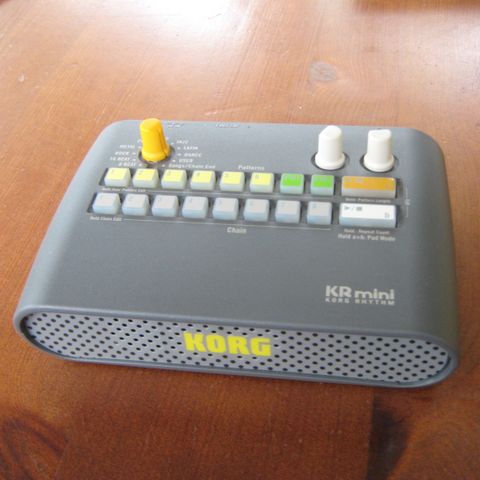 Korg KR mini trommemaskin