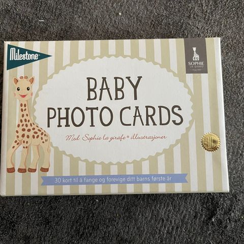 Baby photo cards