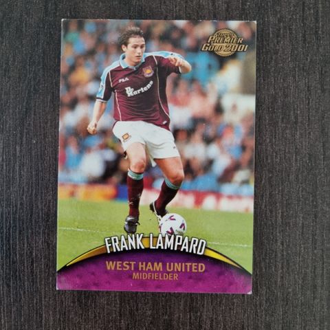 Frank Lampard-fotballkort selges!