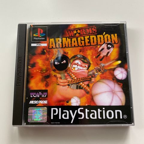 Worms Armageddon ps1