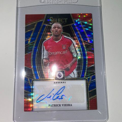 23/24 Select Patrick Vieria Auto, Ungraded