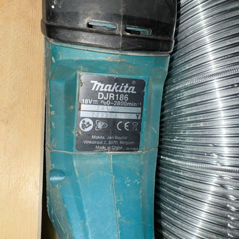 Makita DJR186 bajonettsag