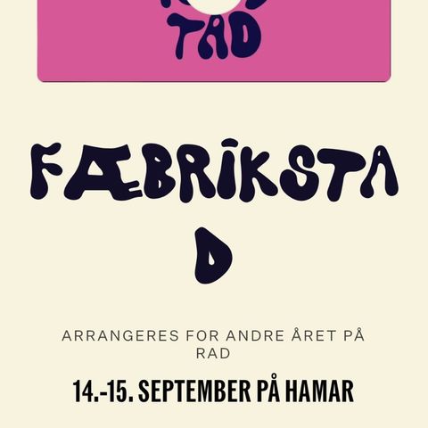 To festivalpass til Fæbrikstad