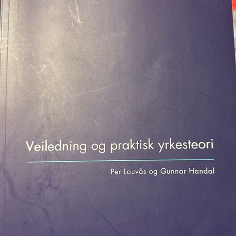 Veiledning og praktisk yrkesteori. Per Lauvås og Gunnar Handal