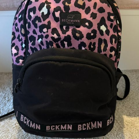 Beckmann skolesekk 30L Sport Jr