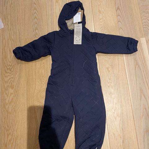 Termodress fra Wheat til gutt str 2 år med pels(ny)