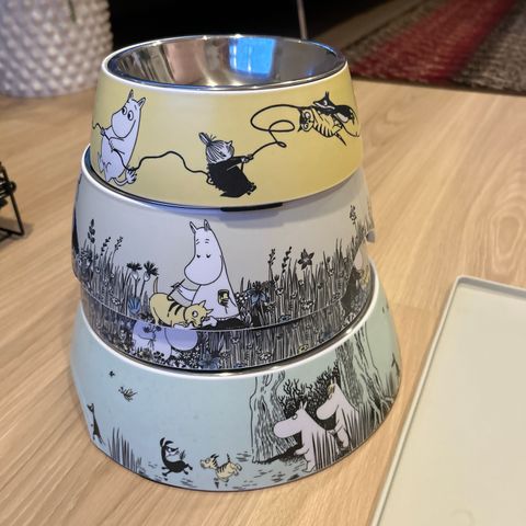 Matskål hund Moomin/Mummi