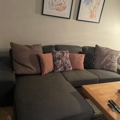 Behagelig sofa