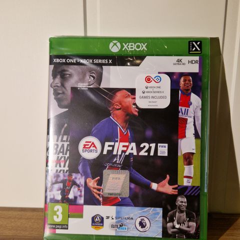 Fifa 21 Xbox Series X og Xbox One (Sealed)