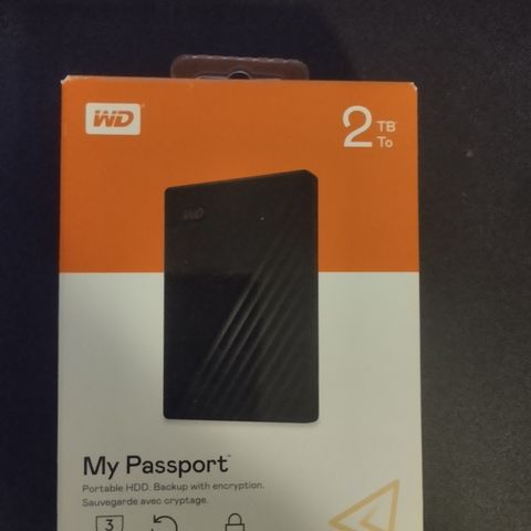 WD Passport 2TB ( Ny )