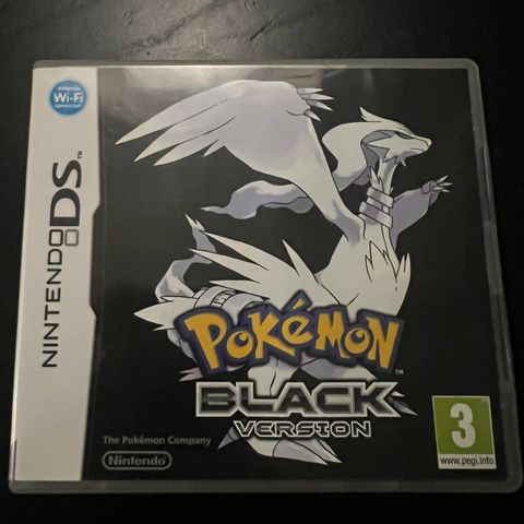 Nintendo DS Pokemon Black Version