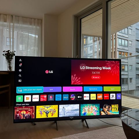 LG 65 tommers tv