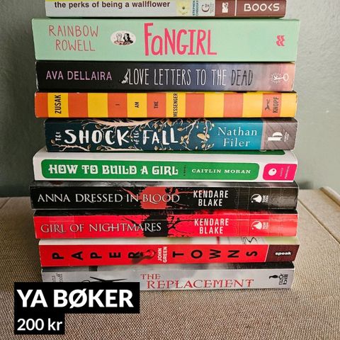 Young Adult (YA) bøker