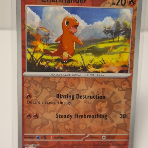 Charmander 004/165  - Pokemon 151