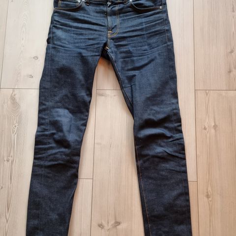 Nudie Lean Dean Dry True Selvedge 32 / 36