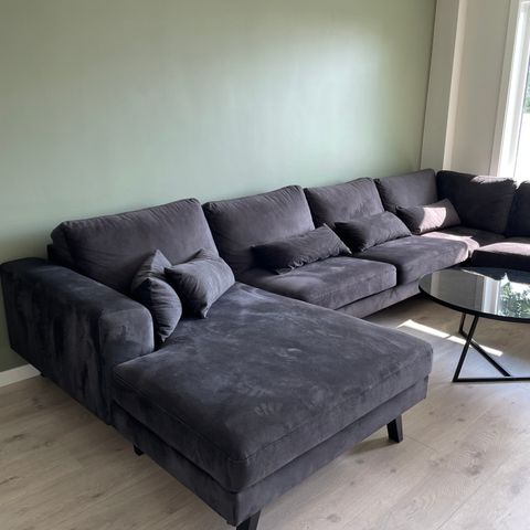 Copenhagen U-Sofa Fløyel