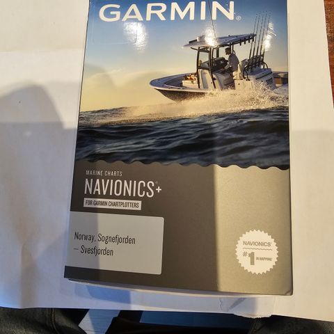 Garmin kart Navionics fra Sognefjorden-Svefjorden