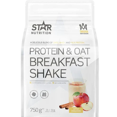 Proteinpulver 2stk - Protein & Oat Breakfast Shake, 750 g