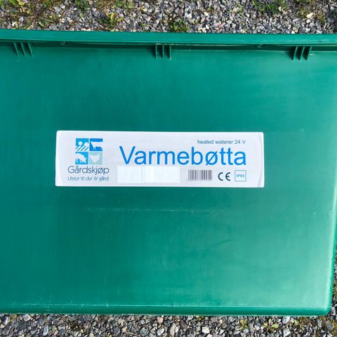 Gårdskjøp Varmebøtta 60 l til hest