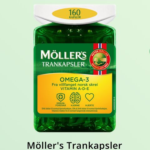 Møllers Omega 3 trankapsler