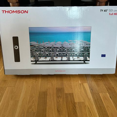 Thomson 40" tv til salgs. Uåpnet.