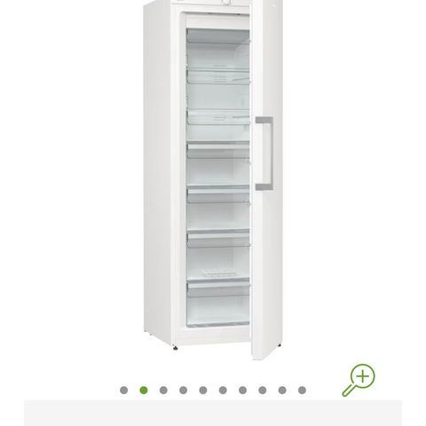 Gorenje fryseskap selges