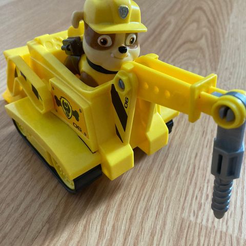 Baby PAW Patrol Basic Vehicles Rubble - figur og kjøretøy