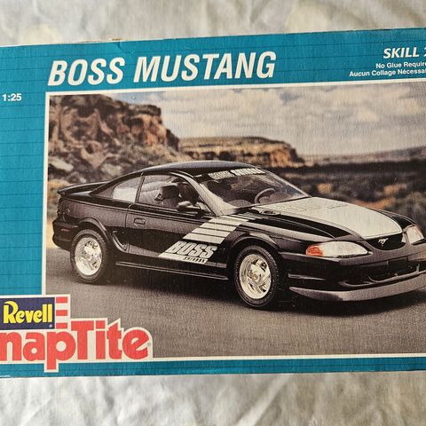 #82. 1994 Mustang Boss plastbyggesett