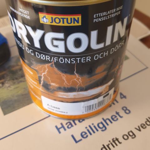 Jotun Drygolin - oljebasert vindusmaling