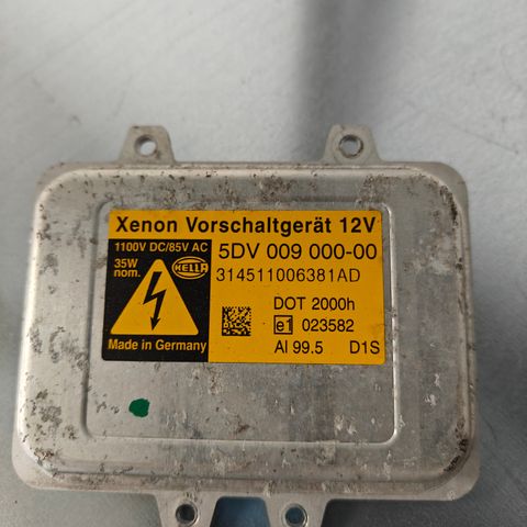 Xenon tenner, ballast til BMW E60/E61