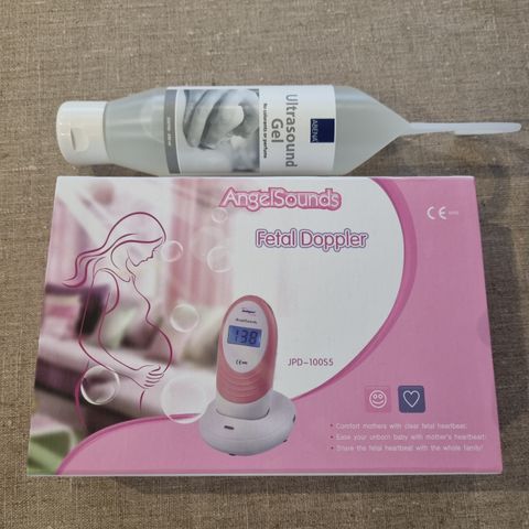 AngelSounds Fetal Doppler med gel