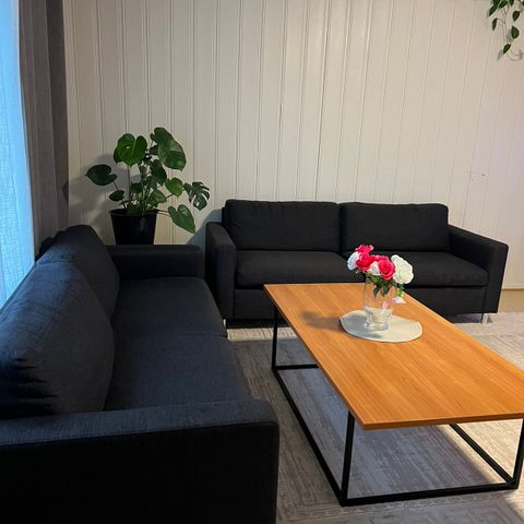 2 sofa 3 seter fra kjeder