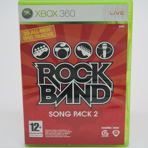 Rockband Song Pack 2 for Xbox 360