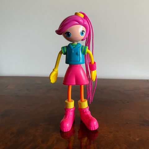 Vintage rosa Betty Spaghetty dukke (2001)