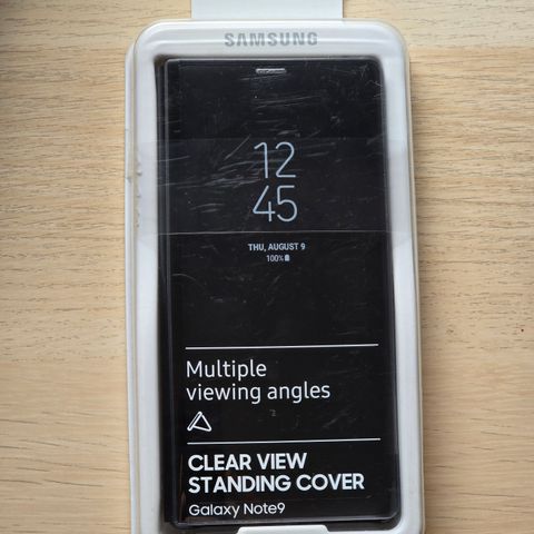 Samsung Galaxy Note 9 Clear View Standing Cover