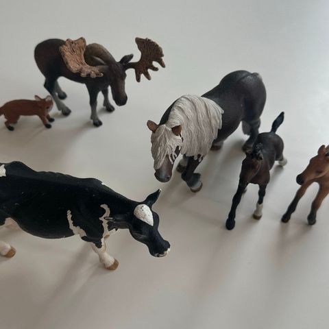 Dyr fra schleich (pakke)