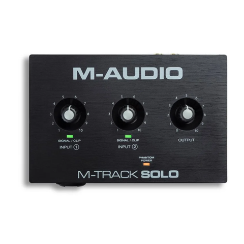 M-Audio M-Track Solo USB-lydkort (HELT NYTT I ESKE)