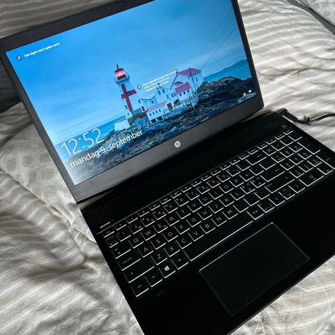 HP Pavilion Gaming Laptop på 15 tommer