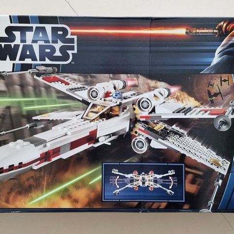 Lego Star Wars X-wing starfighter uåpnet produsert 2012